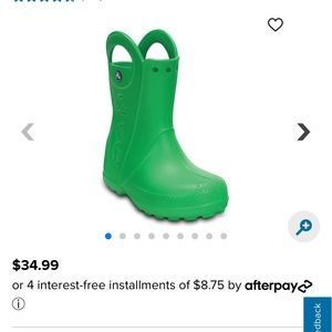 Kids Crocs Handle It Rain Boots
